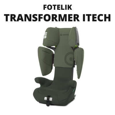 Fotelik Transformer iTech do auta